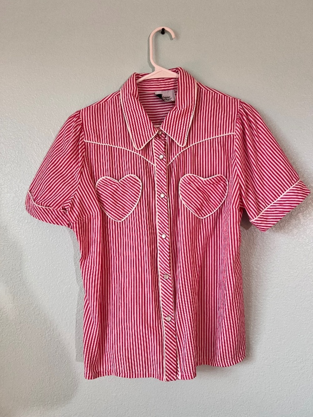 Vintage style cowgirl blouse